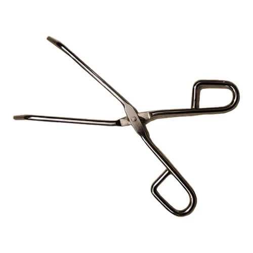 200-mm-Full-SS-Tongs-for-Laboratory-Use CRUICIBLE TONGS SS 8” 200mm - Image 1