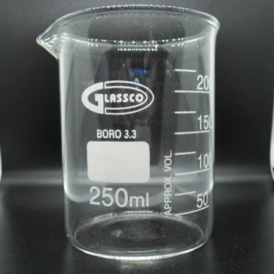 Glassco 250ml Glass Beaker