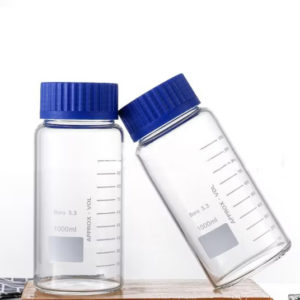 LAB BOTTLE 250ml BOROSILICATE GLASS AMBER
