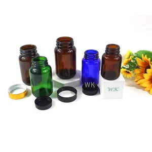 60ml-Amber-Reagent-Bottle-Transparent-Pill-Bottle-Chemical-Glass-Bottle-1 REAGENT BOTTLE N/M AMBER 60ml - Image 1