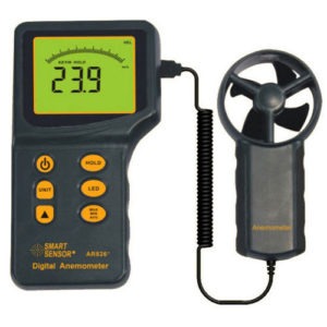 Digital Anemometer AR836+ Smart Sensor