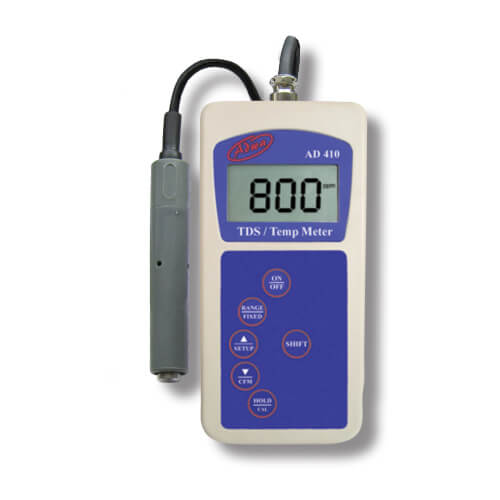 Adwa-Standard-Portable-TDS-Temp-Meter-AD-410-1 Adwa Standard Portable TDS and Temp Meter AD410 - Image 1
