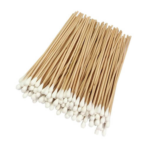 Cotton-Swab-Stick-6-Inch-Wooden-with-Cotton-Stick-100-Pcs Cotton Swab Stick 6 Inch Wooden with Cotton Stick 100 Pcs - Image 1
