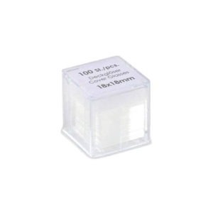 18 mm Cover Glass Cover Slip 100 Pcs