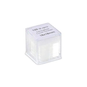 18 mm Cover Glass Cover Slip 100 Pcs