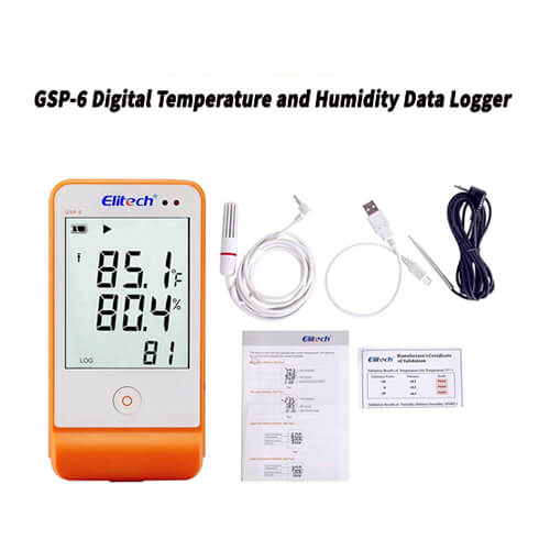 Elitech-Temperature-and-Humidity-Data-Logger-GSP-6-Details-1 Elitech Temperature and Humidity Data Logger GSP-6 - Image 1