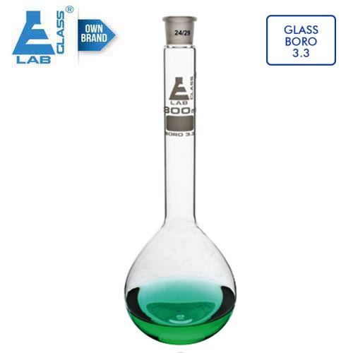 Flask-Kjeldahl-300-1-1 Kjeldahl Flask Borosilicate glass 500ml 24/29 CH0436D LABGLASS USA - Image 1