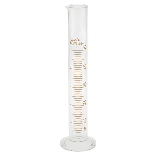 Glass-Measuring-Cylinder-50ml-Graduated-Cylinder-China-2 MEASURING CYLINDER 50ml - Image 1