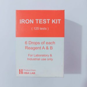 Iron Test Kit Bangladesh HBA Lab 125 Test