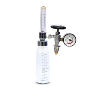 Oxygen Fine Adjustment Valve with Roameter & Humidifier Bottle