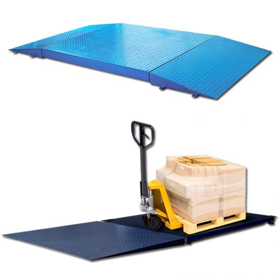 Labasia-2 U-Shaped Steel Floor Scale With Ramp Used For Industrial Warehouse - Image 1
