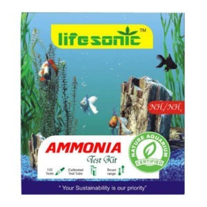 Lifesonic Ammonia Test Kit 100 Tests Per Box