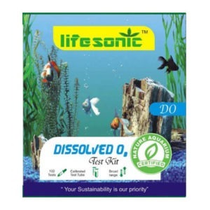 Lifesonic Dissolved Oxygen (DO) Test Kit for Water Testing (100 Tests)