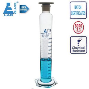 Measuring Cylinders Glass with PP Stopper Class-A 50-1000ml LABGLASS USA