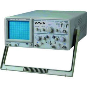 Oscilloscope 20HMz analog with built-in 6 digits frequency counter