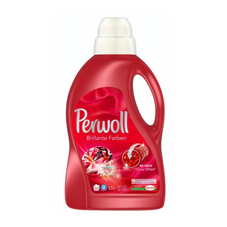 Perwoll-Liquid-Red-1.5-Liter-Bottle-Henkel-Germany-1 Perwoll Liquid (Red), 1.5 Liter Bottle, Henkel, Germany - Image 1
