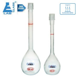 Volumetric Flask Plastic screw caps (PP) Autoclavable 100-1000ml EISCO India