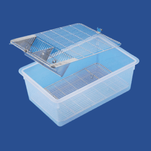 PolyLab Plastic Animal Cage – Double Grill Big Size