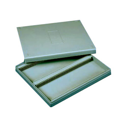 PolyLab-Slide-Box-for-100-Microscopic-Slides-3 PolyLab Slide Box for 100 Slides - Image 1