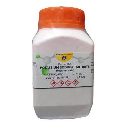 Potassium-Sodium-Tartrate-500gm-Research-Lab-India-3 Potassium Sodium Tartrate, 500gm Research Lab, India - Image 1