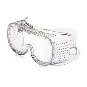 Safety Goggles Transparent Color With Rubber