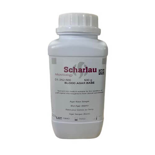 Scharlau-Blood-Agar-Base-500gm-Spain-Lab-asia-1 Scharlau Blood Agar Base, 500gm, Spain - Image 1