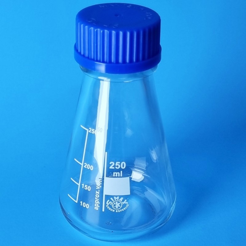Simax-screw-cap-flask-250ml__37112-2 CONICAL FLASK SCREW CAP 250ML - Image 1