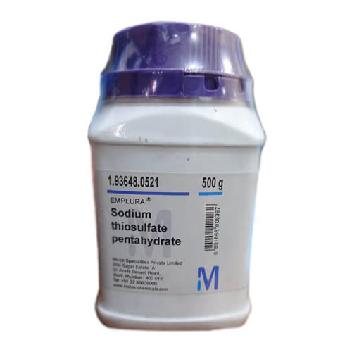Sodium-Thiosulfate-Pentahydrate Sodium Thiosulfate Pentahydrate, 500gm Merck, India - Image 1