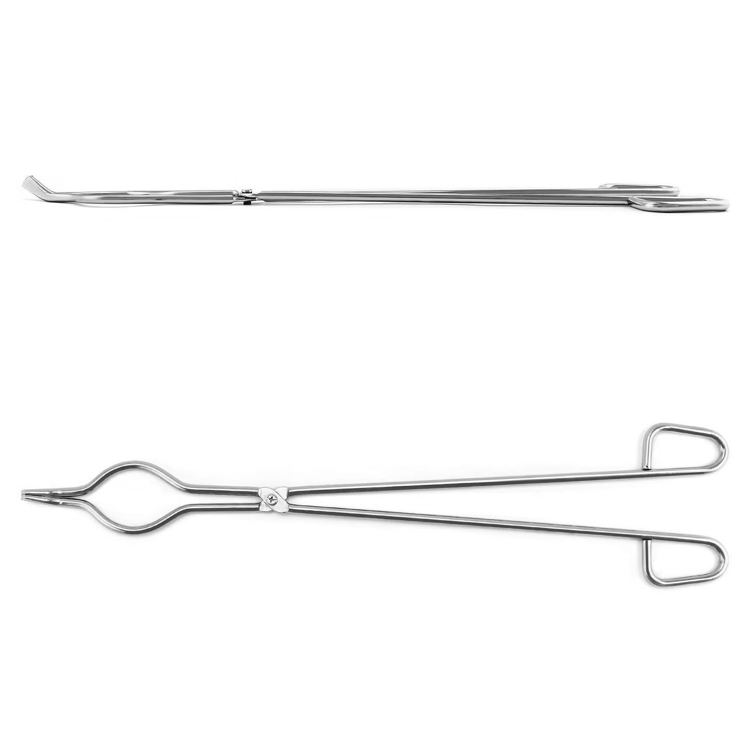 Stainless-Steel-18inches-Laboratory-Crucible-Tongs-Lab-Crucible-Clamp CRUICIBLE TONGS SS 10” 250mm - Image 1