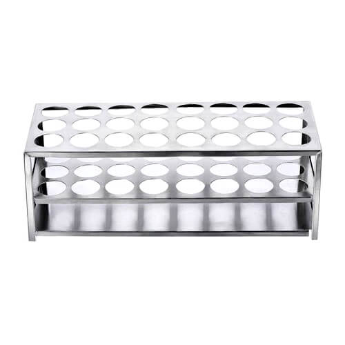 Steel-24-Hole-Test-Tube-Rack-Test-Tube-Stand Steel 24 Hole Test Tube Rack, Test Tube Stand - Image 1