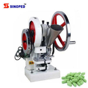 Single punch tablet machine