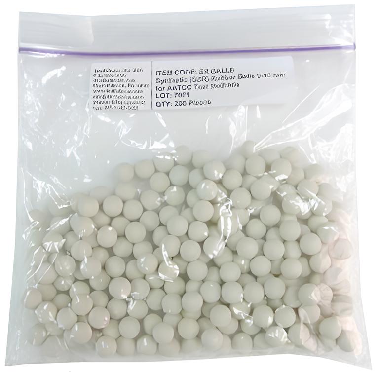 Testfabrics-White-SBR-Rubber-Balls-For-Laundrometer-200-Pcs-pack-2 Testfabrics White SBR Rubber Balls For Laundrometer 200 Pcs/pack - Image 1