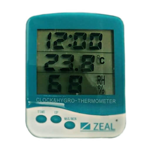 Zeal-Digital-Thermometer-Clock-and-Hygrometer Zeal Digital Thermometer, Clock and Hygrometer - Image 1