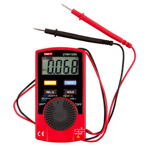 digital-multimeter-uni-t-ut120a-1-1 UNI-T Digital Pocket Multimeter, UT120A - Image 1