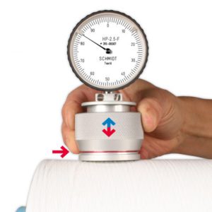 Yarn density meter/bobbin yarn hardness meter