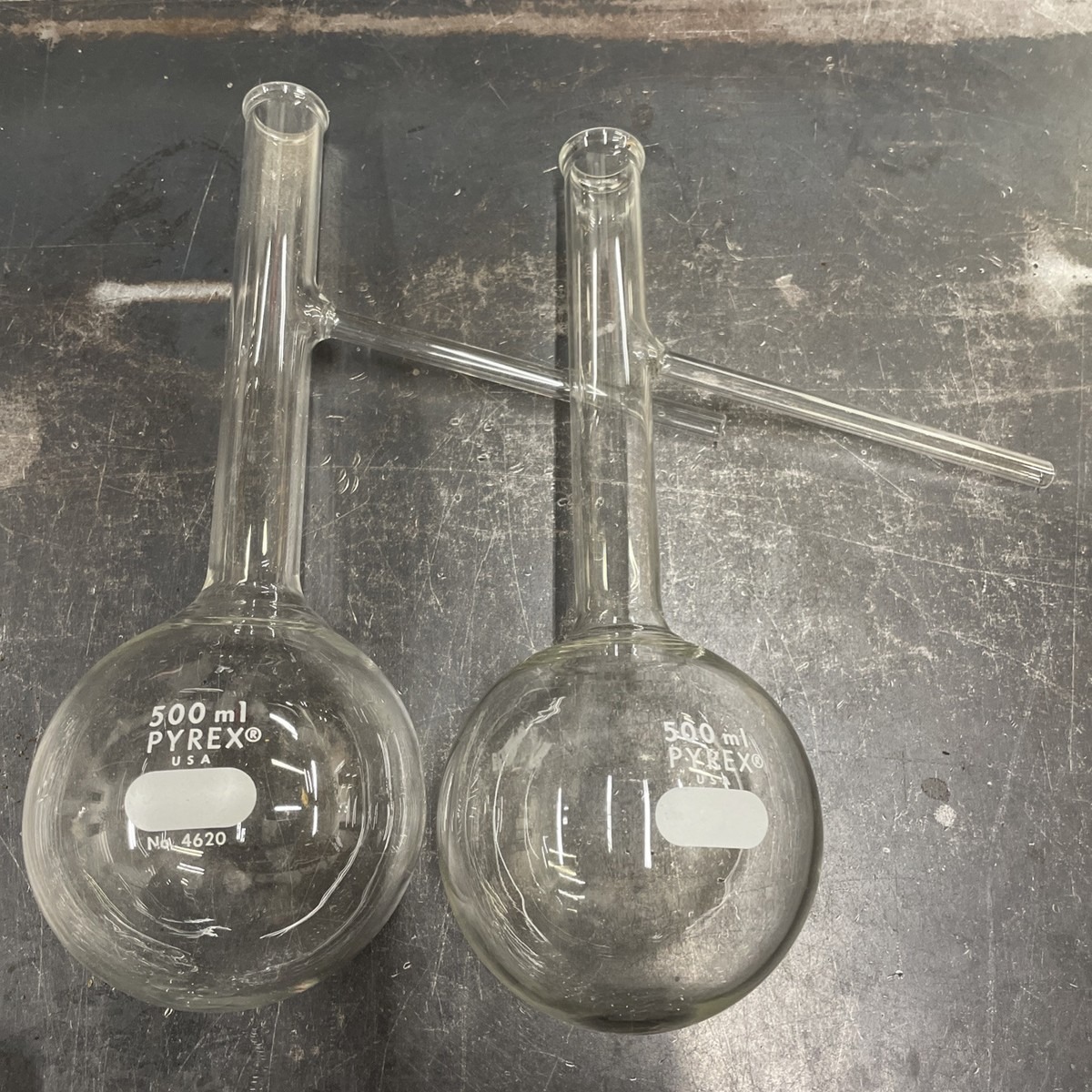 s-l1200-3 DISTILLING FLASK 500ml - Image 1